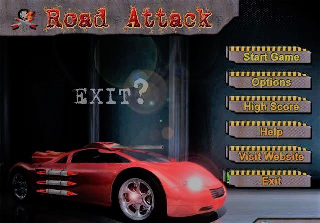 تحميل لعبة سباق السيارات Road Attack للكمبيوتر